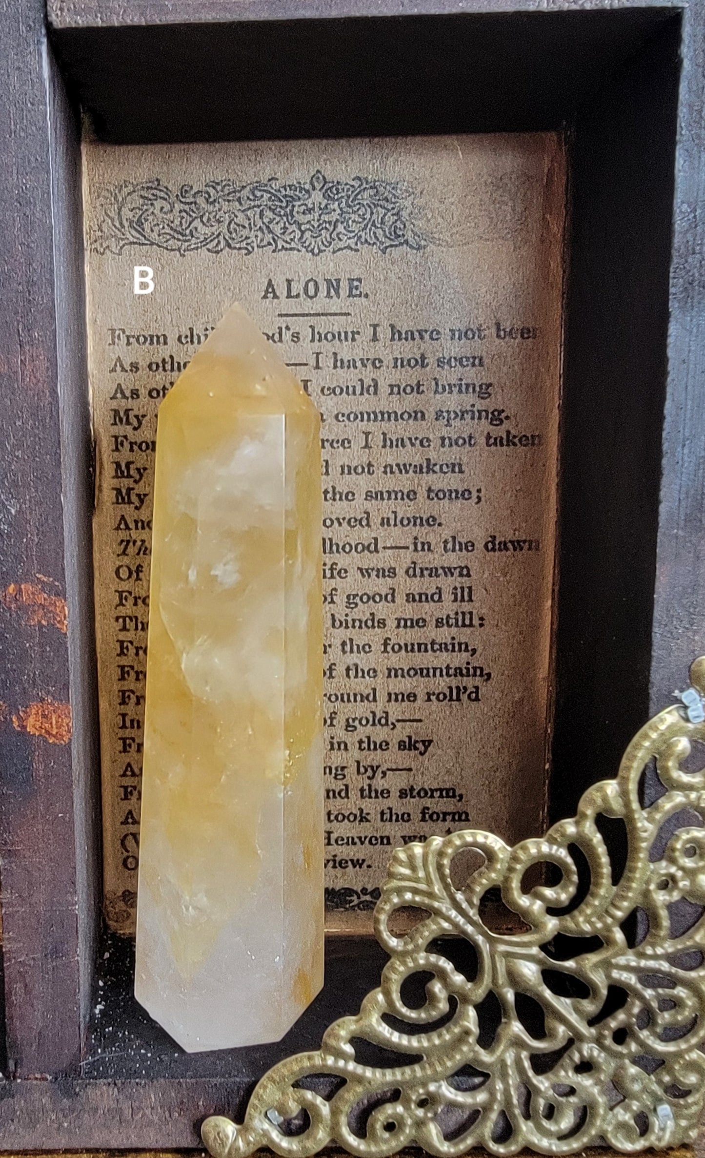 Golden Healer Quartz Tower