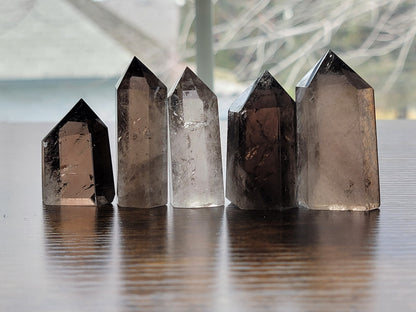 Small Smokey Quartz Tower - Intuitively Chosen