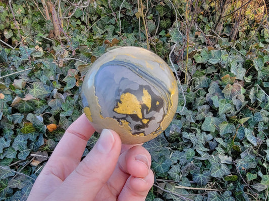 Bumblebee Jasper Sphere